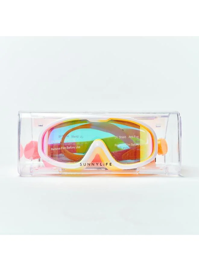 ساني لايف قناع سباحة للأطفال الخوخ متعدد